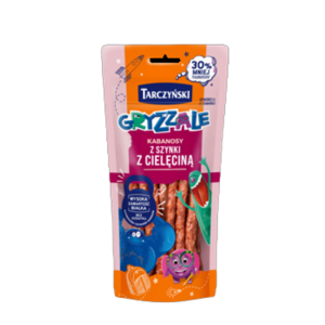 Gryzzale kabanoski z szynki z cielęciną 90 g Tarczyński